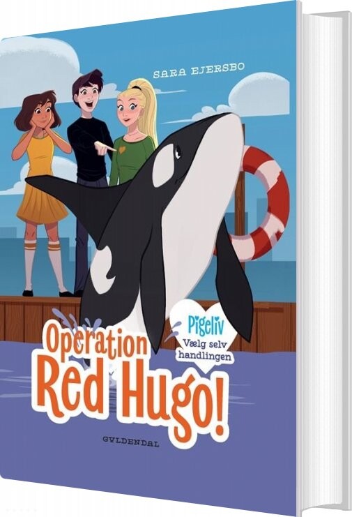 Pigeliv - Operation Red Hugo! Vælg Selv Handlingen - Sara Ejersbo - Bog