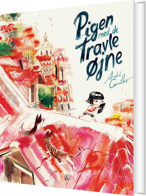 Pigen Med De Travle øjne - André Carrilho - Bog