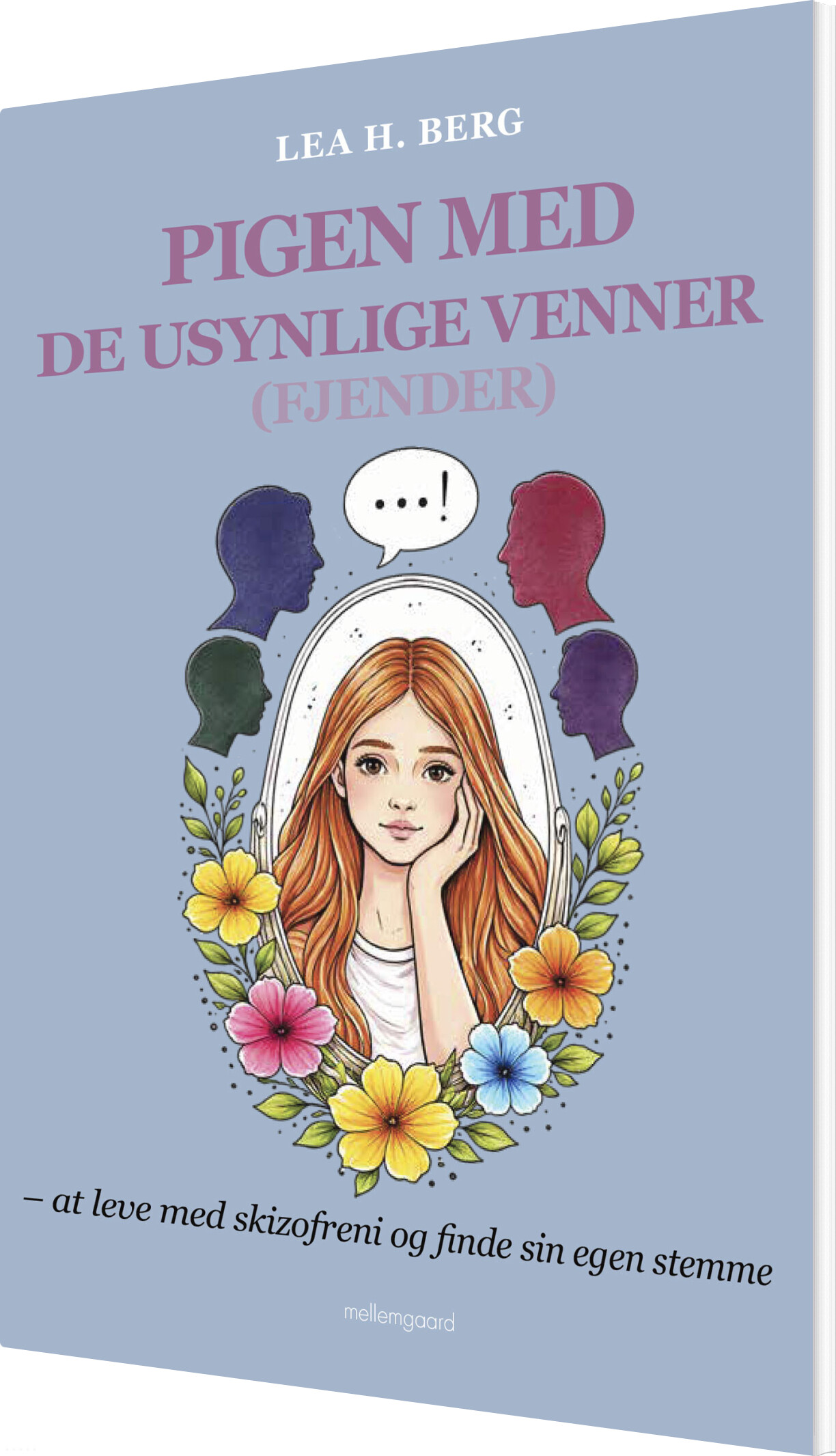 Pigen Med De Usynlige Venner (fjender) - Lea H. Berg - Bog