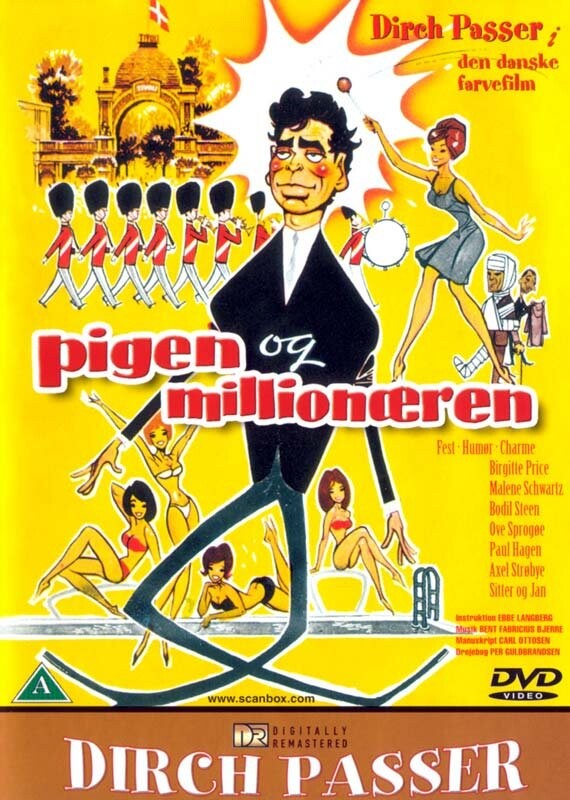 Pigen Og Millionæren - DVD - Film