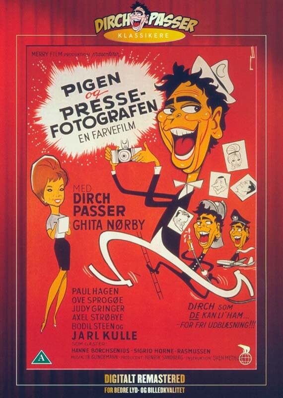 Pigen Og Pressefotografen - DVD - Film