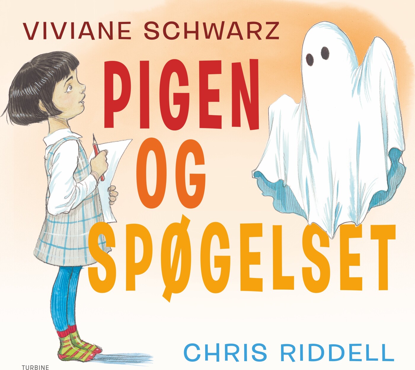 Pigen Og Spøgelset - Viviane Schwarz - Bog