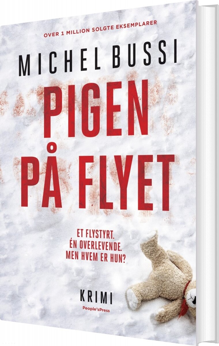 Pigen På Flyet - Michel Bussi - Bog