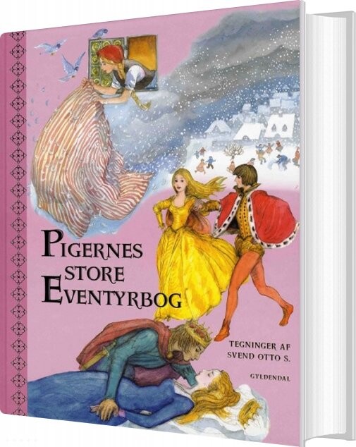 Billede af Pigernes Store Eventyrbog - Svend Otto S - Bog