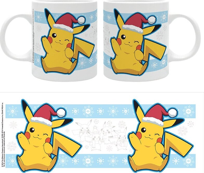 Pikachu Santa Christmas Mug - 320ml