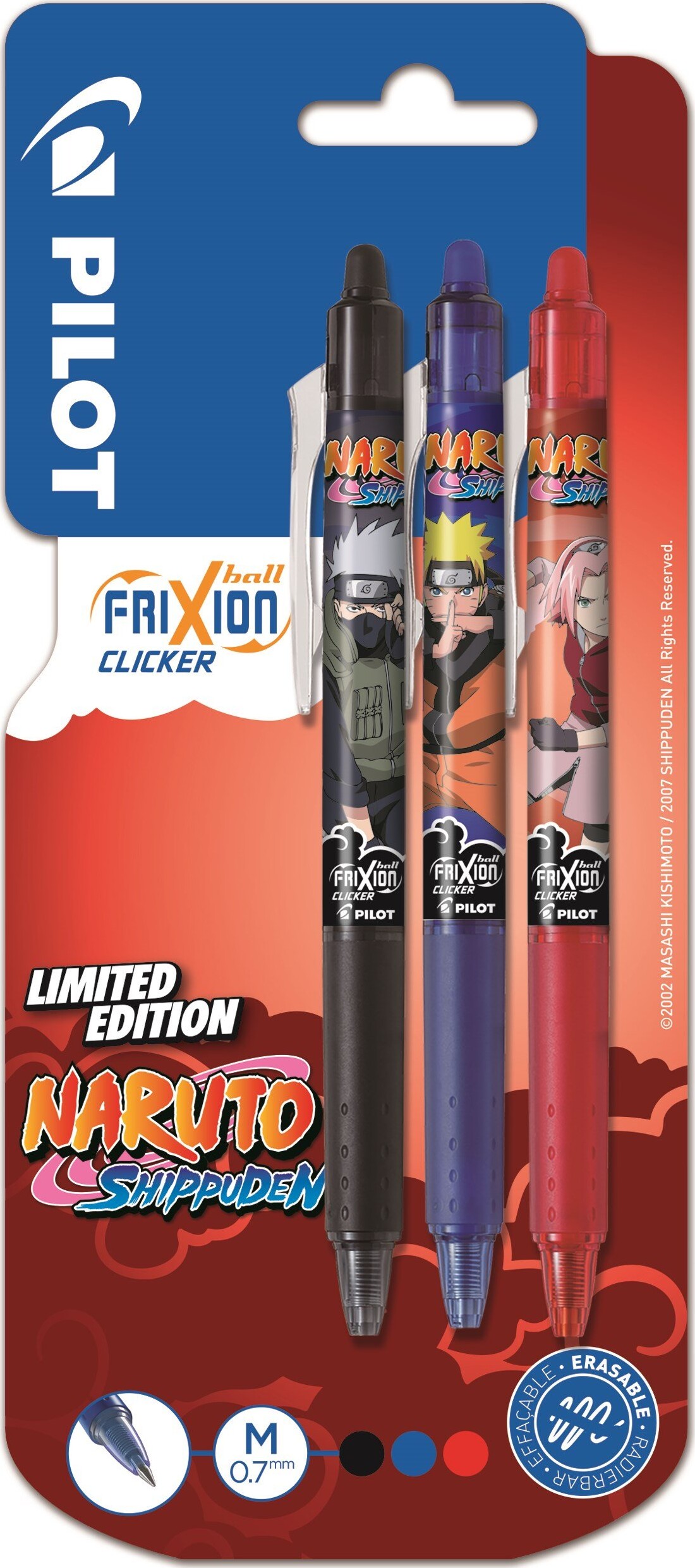 Pilot - Frixion Clicker W/click Naruto 0,7 Ass (3)