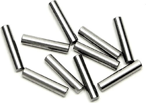 Billede af Pin 2 X 10mm Silver (10 Pcs) - Hpz264 - Hpi Racing