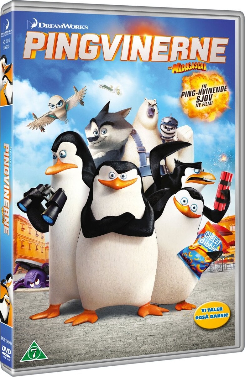 Pingvinerne Fra Madagascar - The Movie - DVD - Film