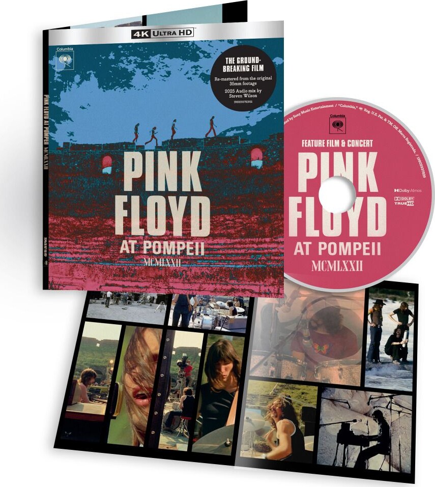 Pink Floyd At Pompeii: Mcmlxxii - 4K Blu-Ray