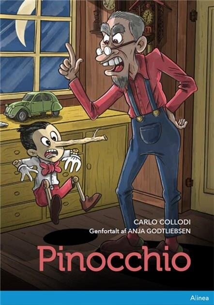 Billede af Pinocchio, Blå Læseklub - Anja Godtliebsen - Bog
