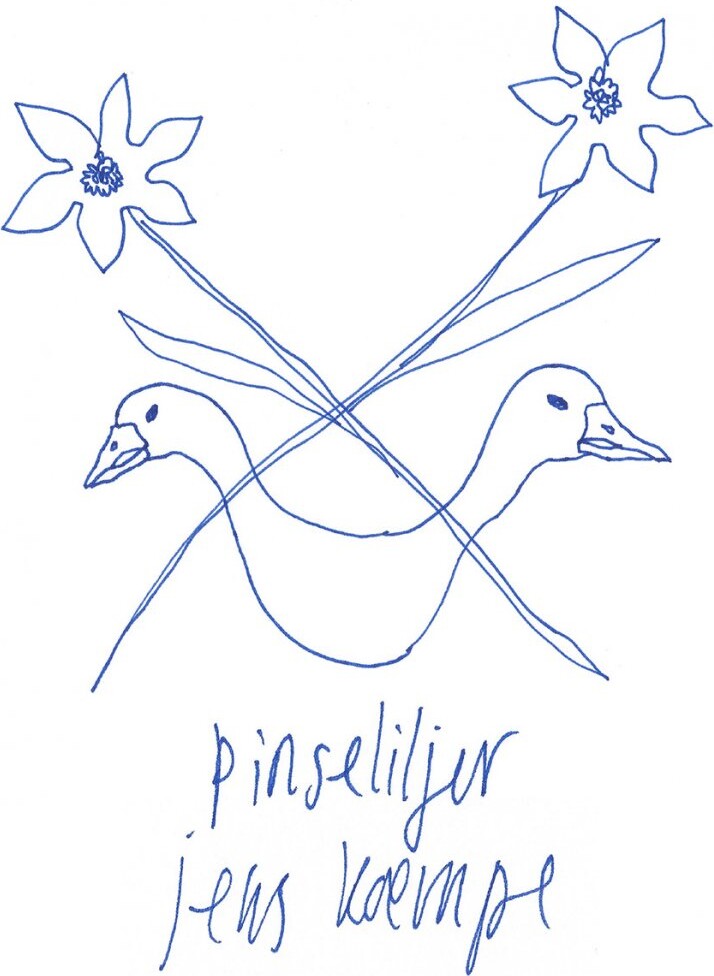 Billede af Pinseliljer - Jens Kæmpe - Bog