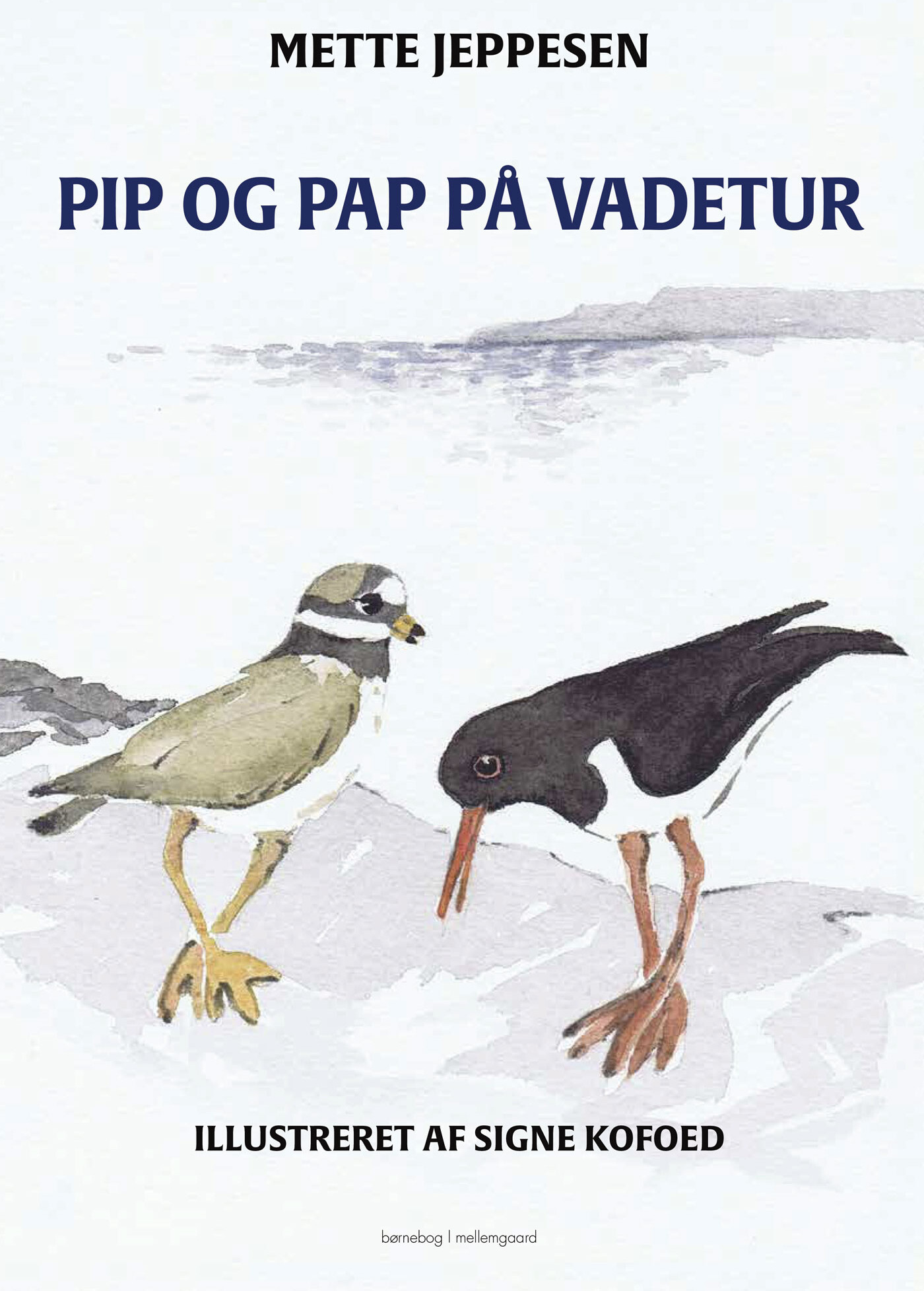 Pip Og Pap På Vadetur - Mette Jeppesen - Bog