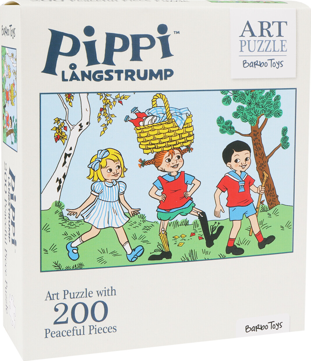 Astrid Lindgren Pippi - Art Puzzle - 200pcs - Pippi