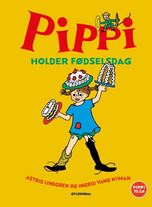 Pippi Holder Fødselsdag - Astrid Lindgren - Bog
