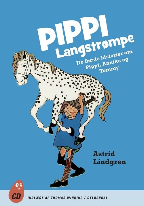 Billede af Pippi Langstrømpe - Astrid Lindgren - Cd Lydbog