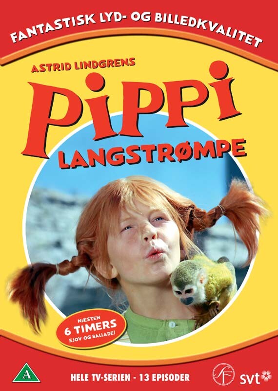 Pippi Langstrømpe - Hele Tv-serien - DVD - Film