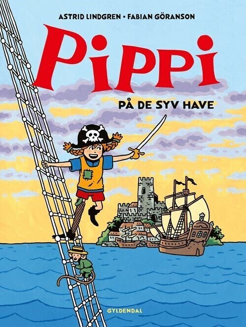 Pippi På De Syv Have - Astrid Lindgren - Bog