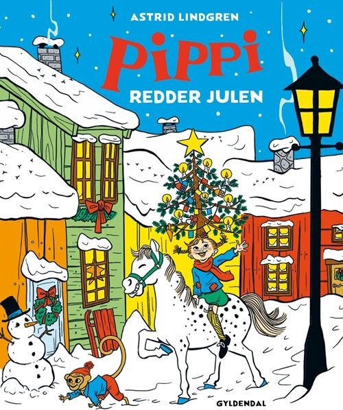 Pippi Redder Julen - Astrid Lindgren - Bog
