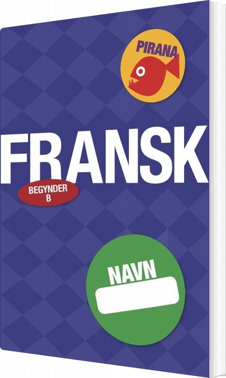 Billede af Pirana - Begynderfransk B - Diverse - Bog