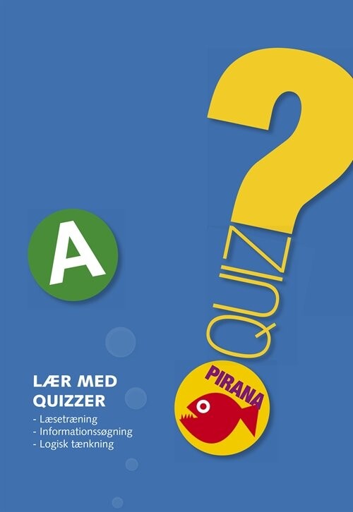 Billede af Pirana - Lær Med Quizzer A - Niels Kondrup - Bog