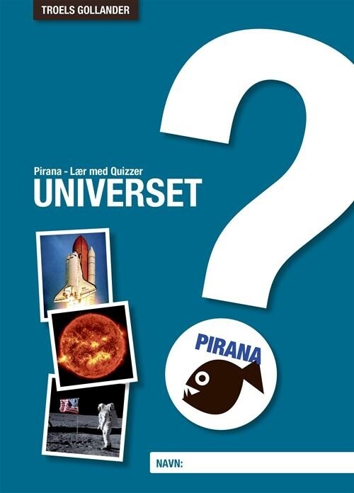 Billede af Pirana - Lær Med Quizzer Universet - Troels Gollander - Bog