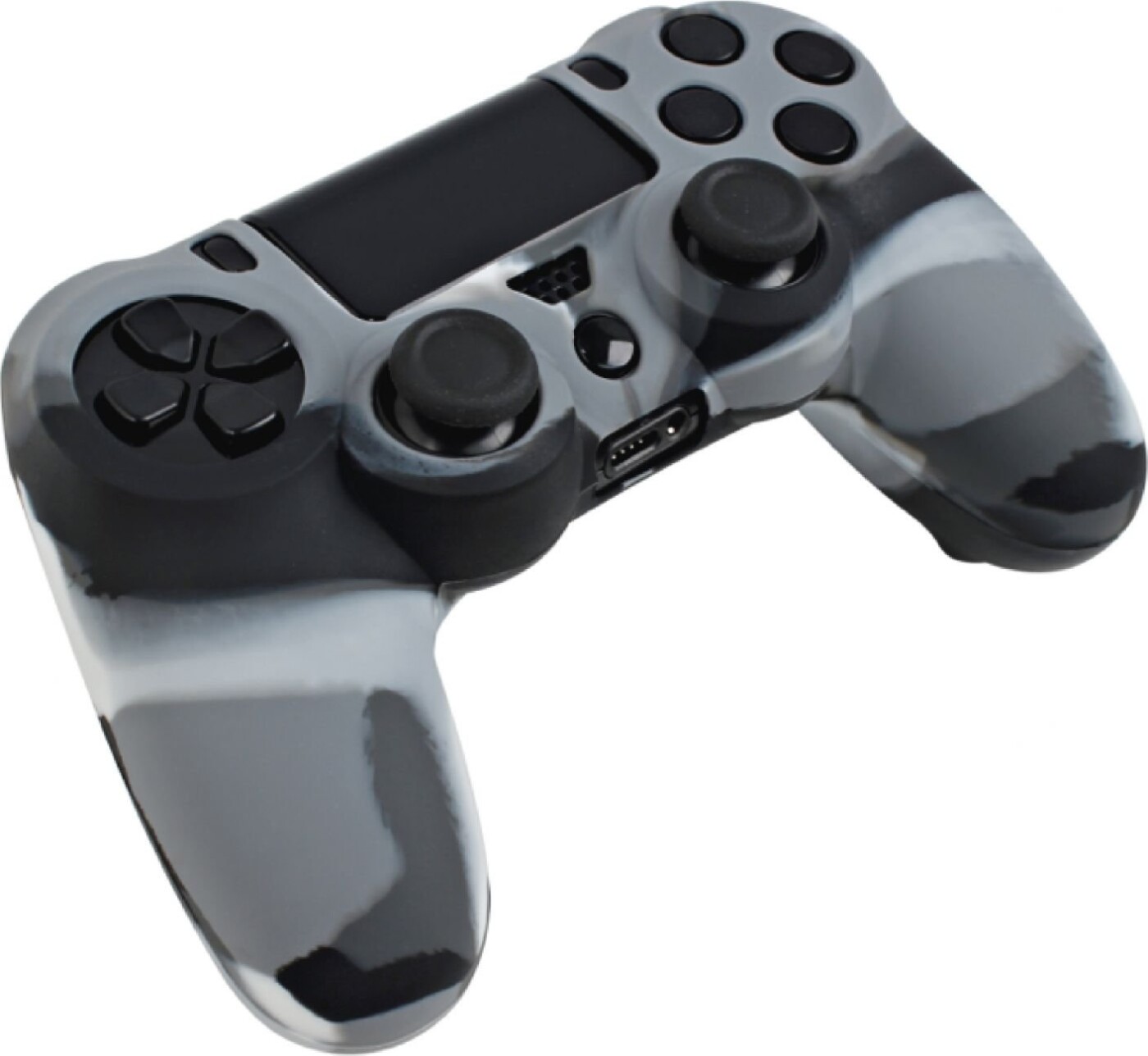 Ps4 Controller Skin - Grå Camouflage