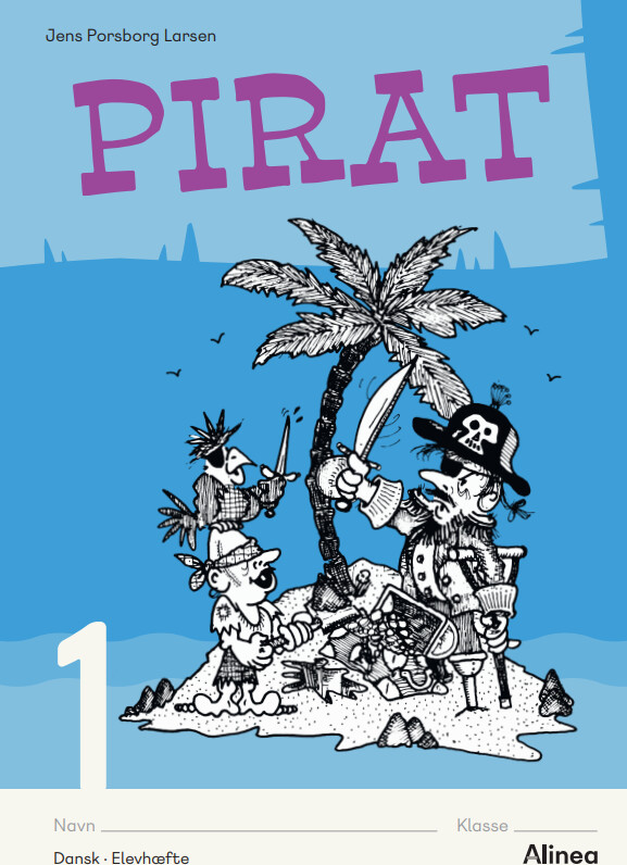 Alinea Pirat 1 - Bog - 5 stk.