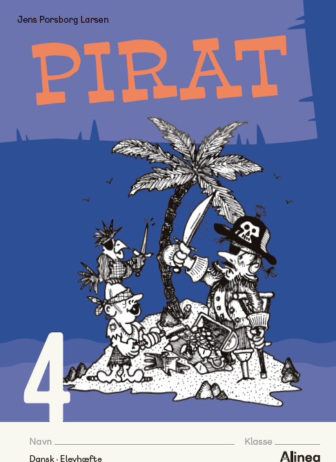 Alinea Pirat 4 - Bog - 5 stk.