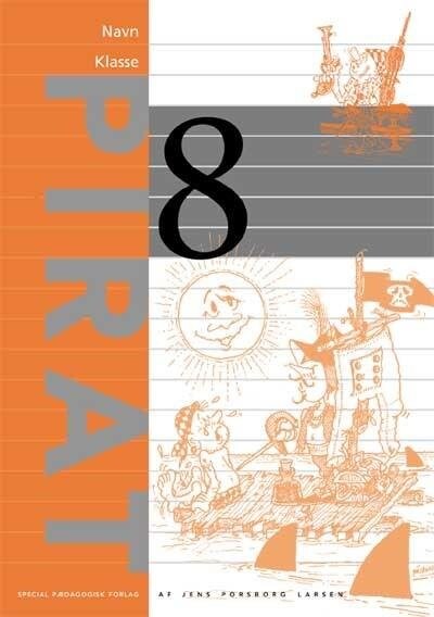 Pirat 8 - 5 Stk. - Jens Porsborg Larsen - Bog