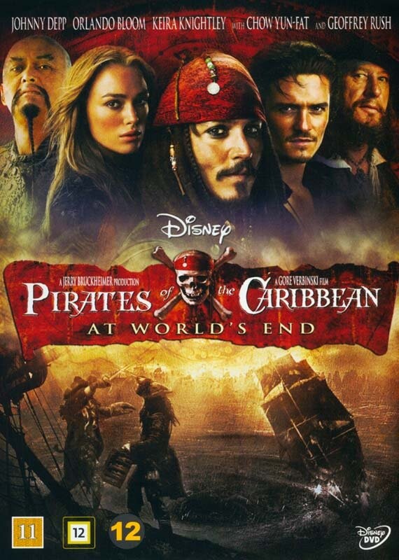 Pirates Of The Caribbean 3 - Ved Verdens Ende - DVD - Film