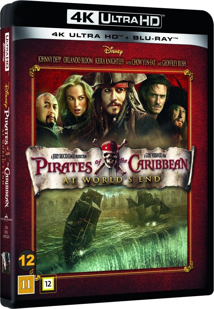 Pirates Of The Caribbean: At World's End - 4K Blu-Ray
