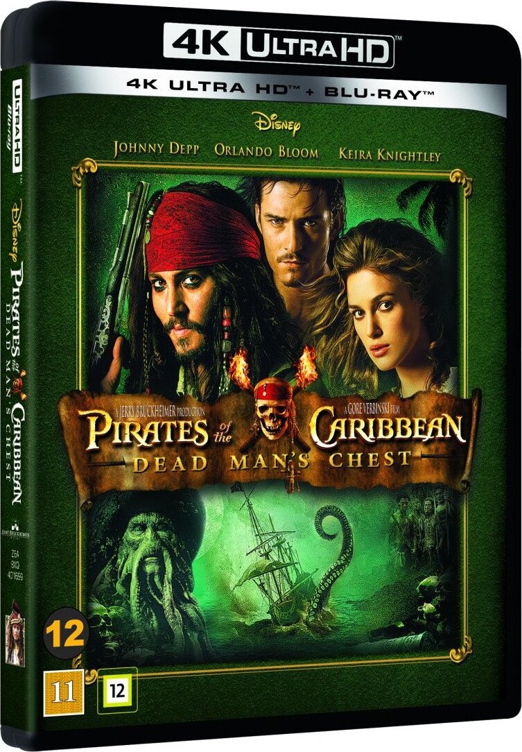 Pirates Of The Caribbean: Dead Man's Chest - 4K Blu-Ray