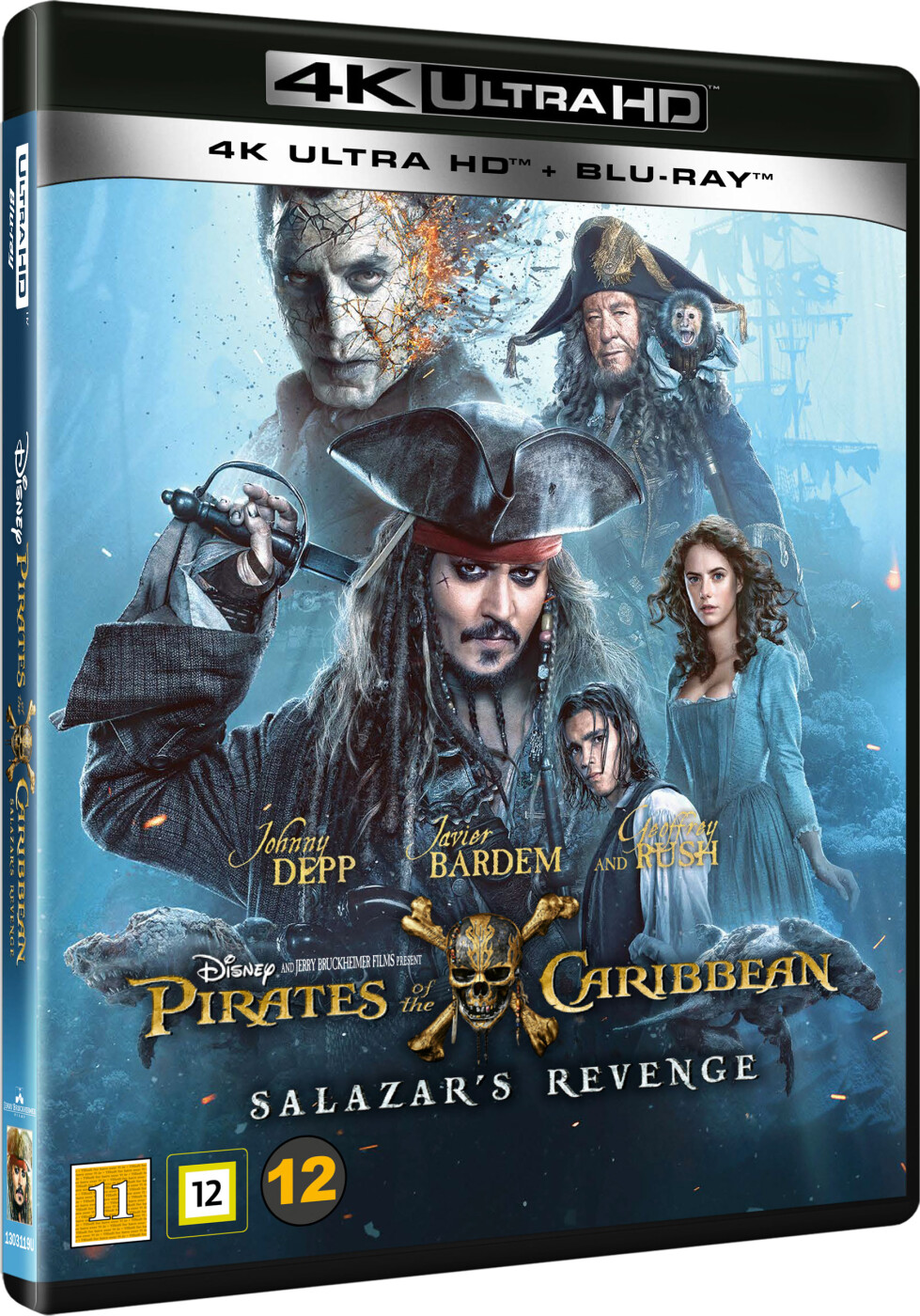 Pirates Of The Caribbean 5 - Salazars Revenge - 4K Blu-Ray