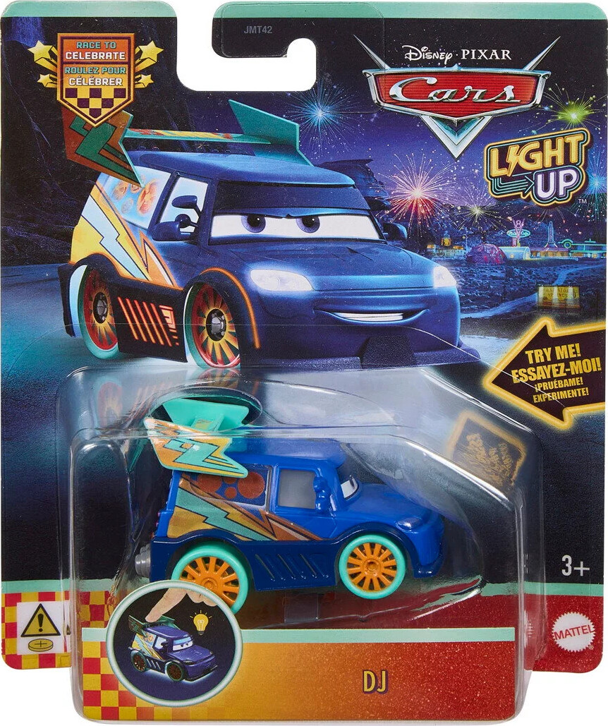 Pixar Cars 1:55 Light Feature Singles - Dj (jmt46) - Mattel