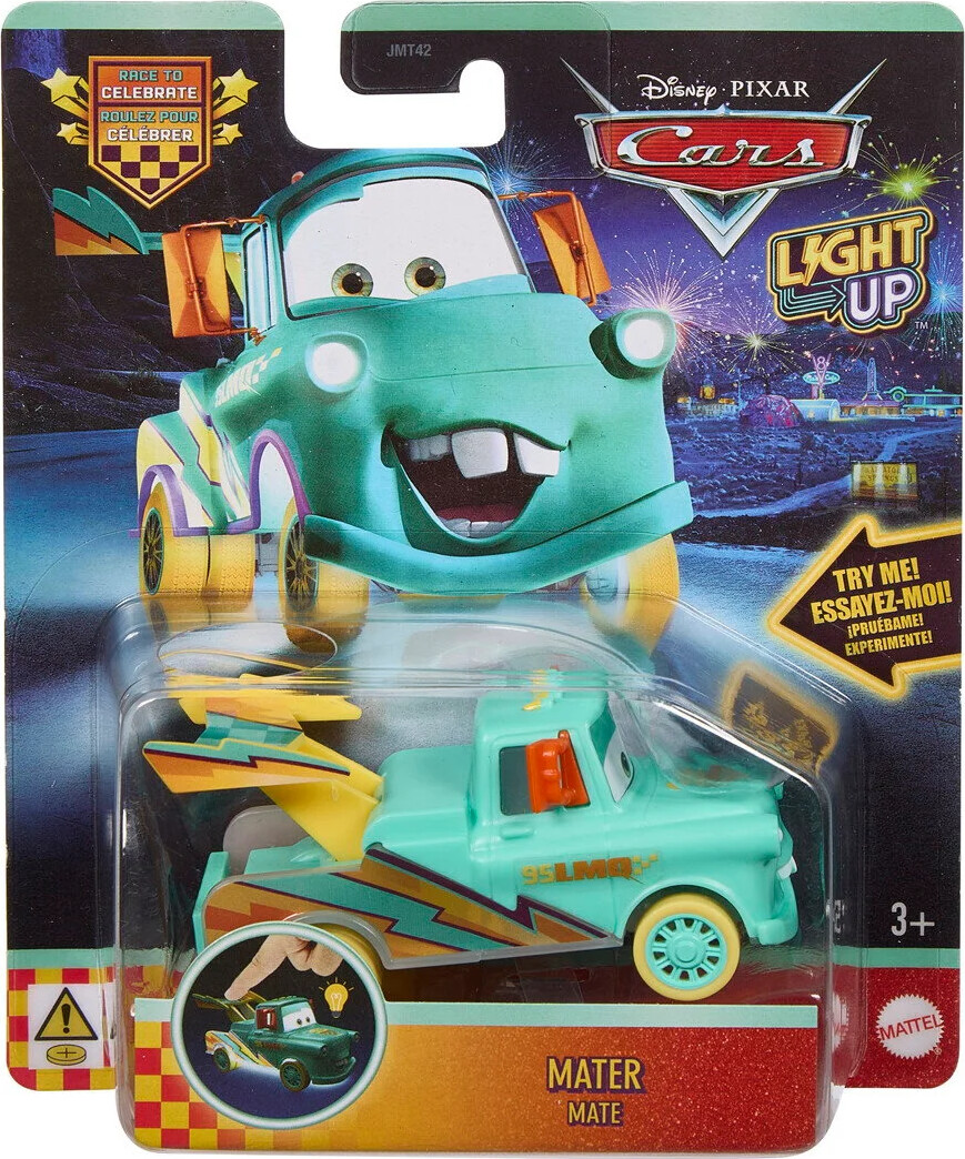 Pixar Cars 1:55 Light Feature Singles - Mater (jmt45) - Mattel