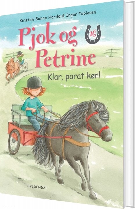 Billede af Pjok Og Petrine 16 - Klar, Parat, Kør! - Kirsten Sonne Harild - Bog hos Gucca.dk