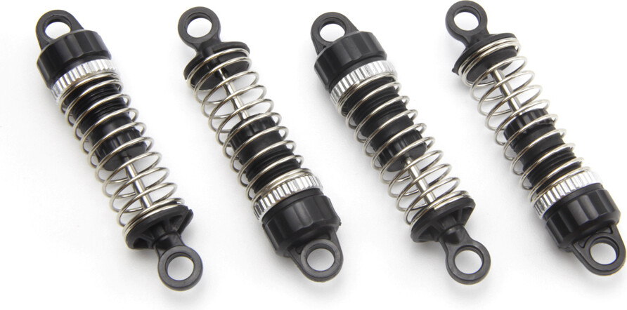 Plastic Shock Set (assembled/4pcs) - 540472 - Blackzon