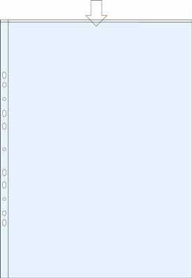 Plastlomme A3 - 10 Stk Højformat - Bright Office