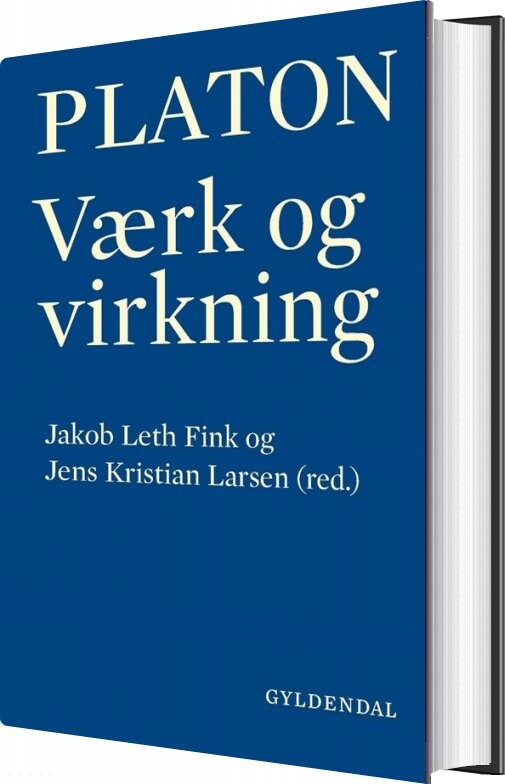 Billede af Platon - Værk Og Virkning - Jakob Leth Fink - Bog