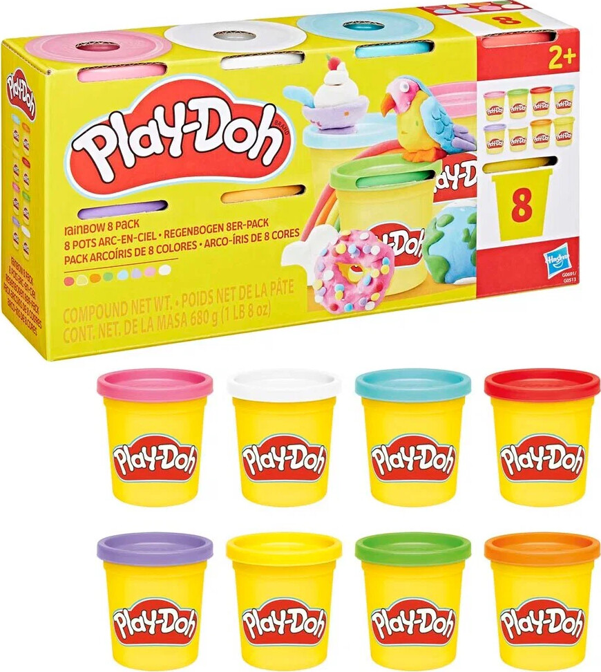 Play-doh - 8 Pakke 680 G Assorterede