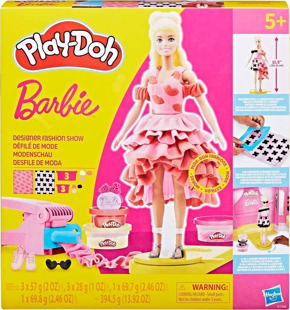 Play-Doh Barbie - Designer Modeudstilling legesæt