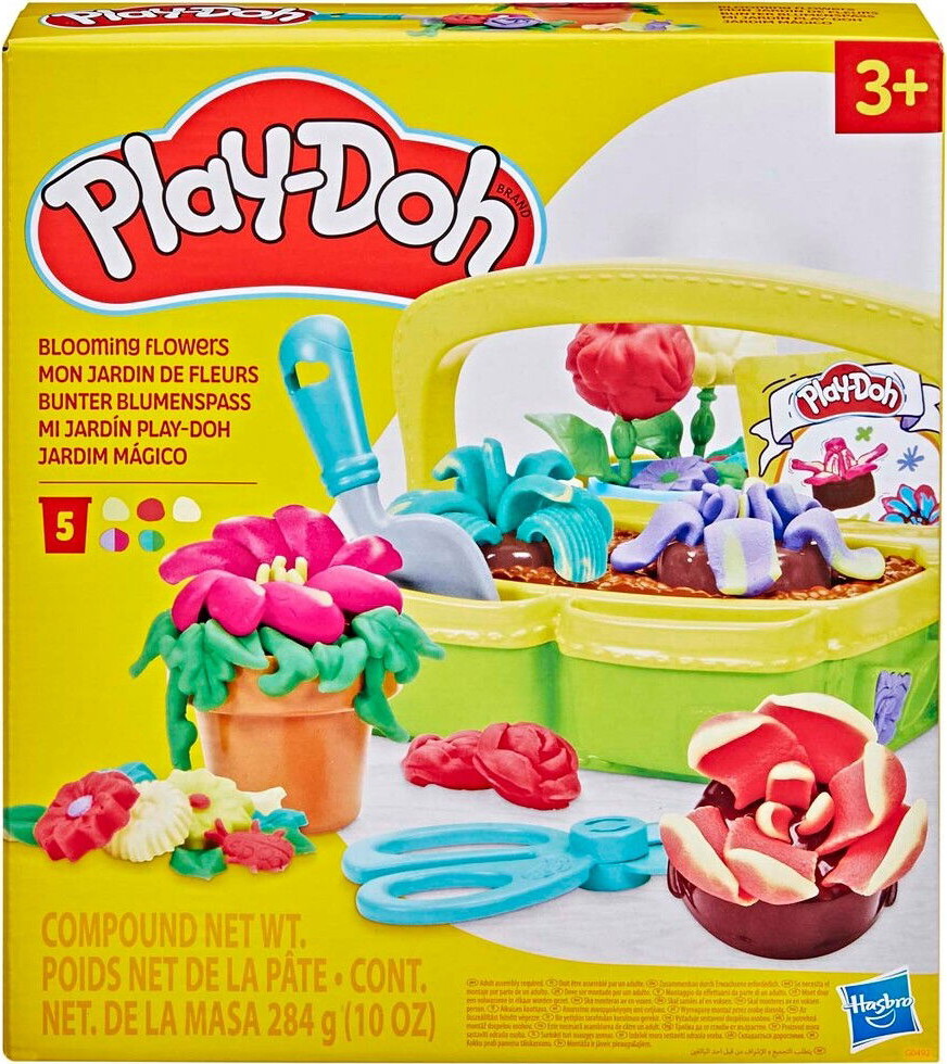Play-doh - Blooming Flowers - Blomster Modellervoks Legesæt