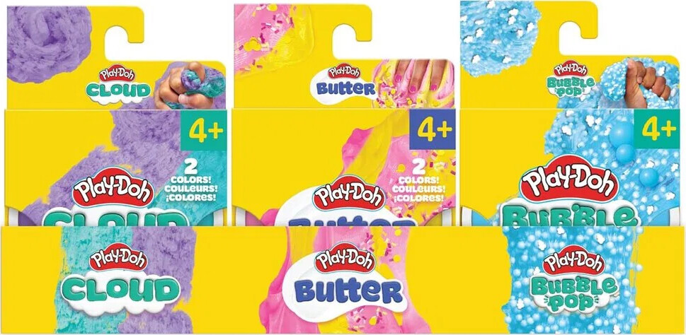 Play Doh - Butter, Cloud Eller Boble - Assorteret - Hasbro