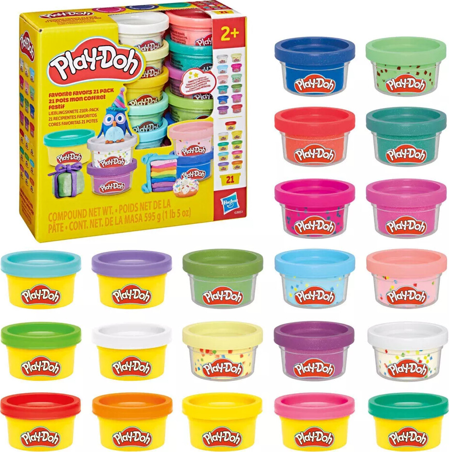 Play-doh - Favorite Favors Modellervoks 21-pak - Hasbro G3053