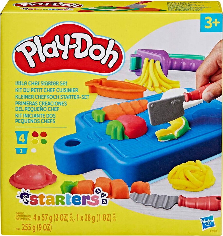 Play-doh - Little Chef Starter Set - Lille Kok Modellervoks Legesæt