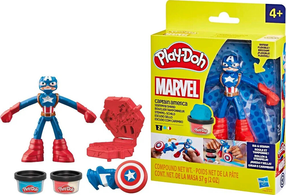 Play-doh - Marvel Figurer - Assorteret - Hasbro F9829