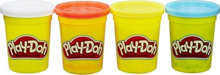 Play-doh - Modellervoks Sæt Til Børn - I Klassiske Farver