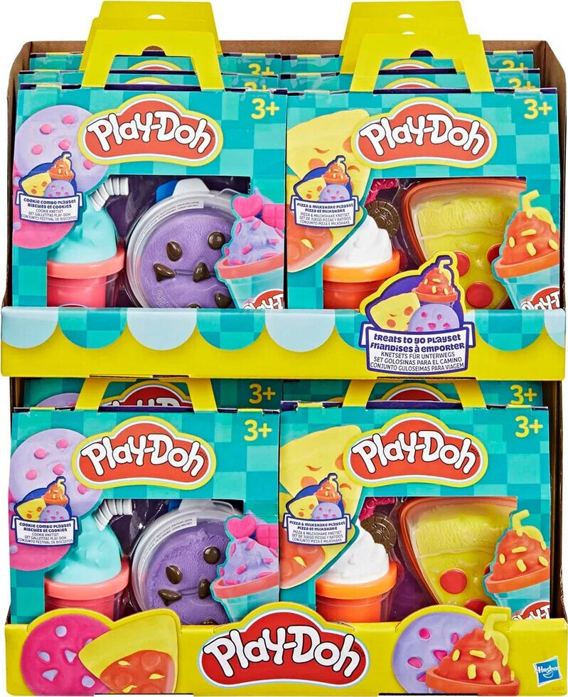 Play-doh - Treats To Go Modellervoks - Assorteret - Hasbro G2303