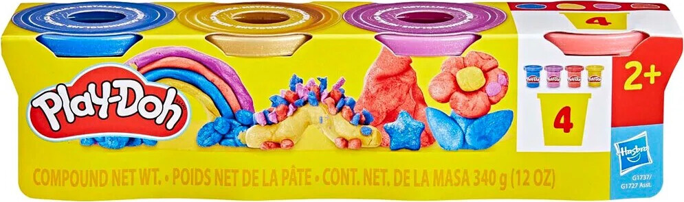 Play-doh - Specialty 4-pak 340 G - Assorteret - Hasbro G1727