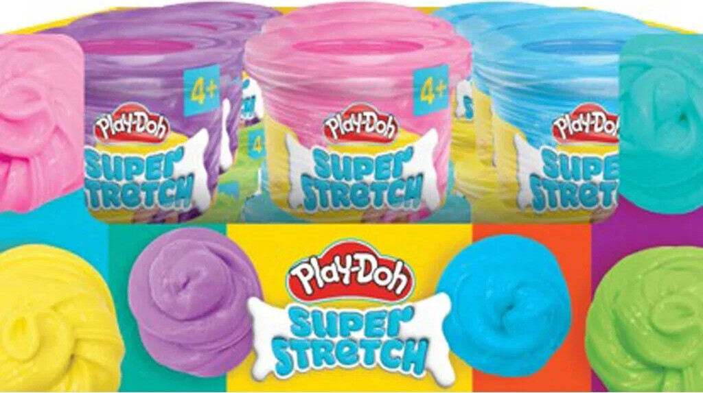 Play Doh Super Stretch Pdq Assorterede